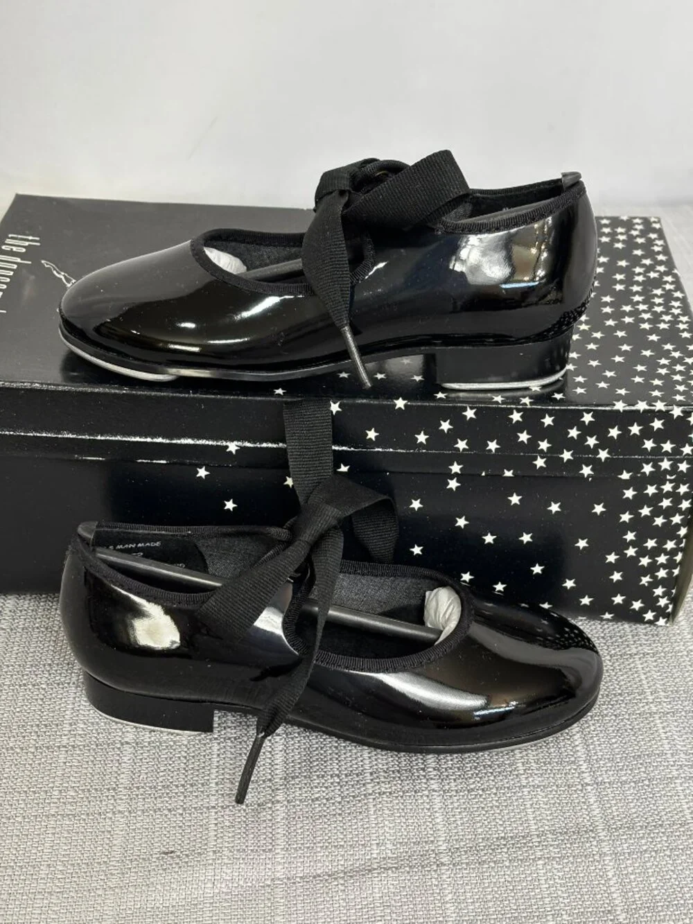 Capezio 625 T - Jr. Tyette Tap Black Shoe – Child NWT NOS
